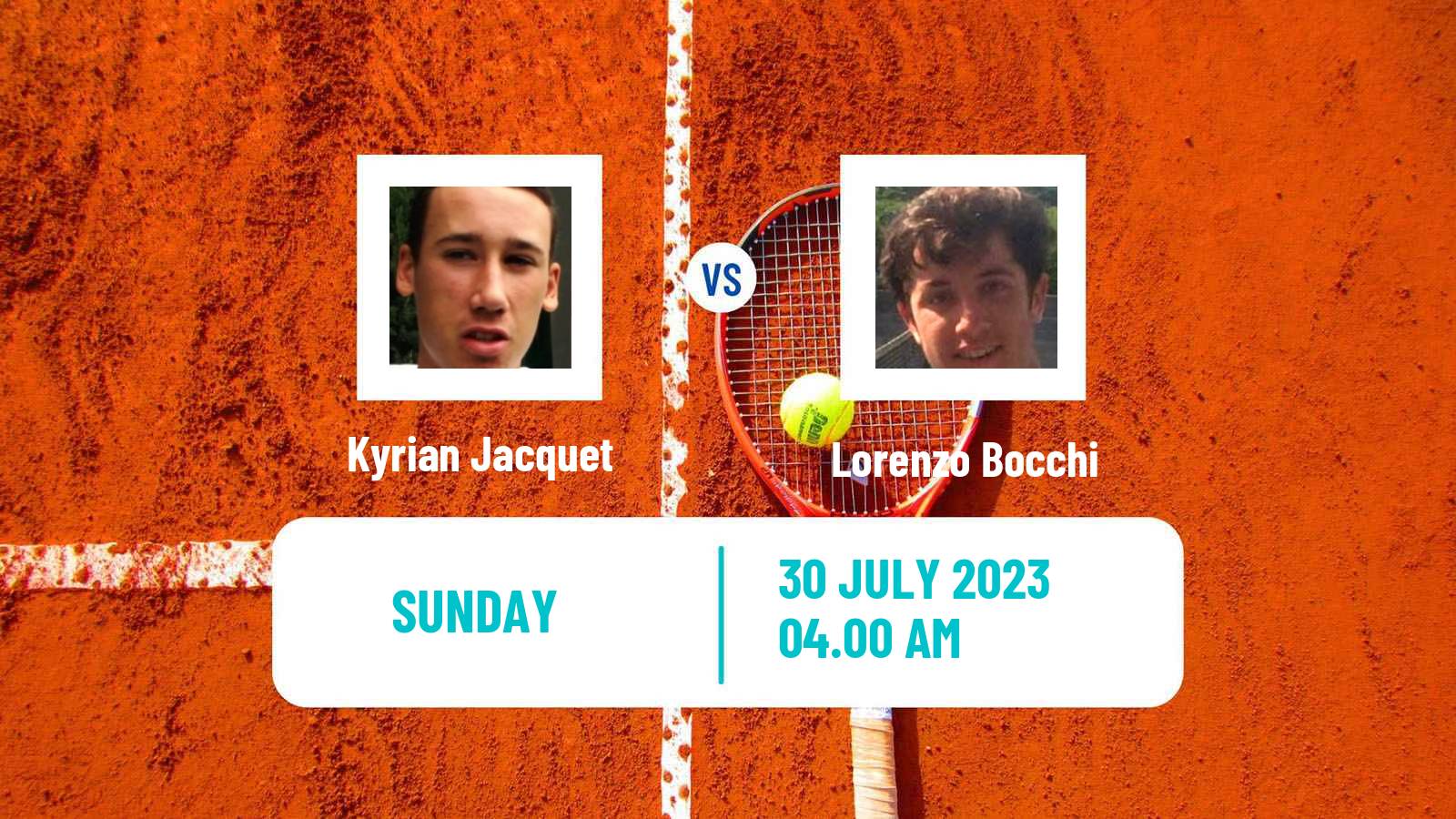 Tennis San Marino Challenger Men Kyrian Jacquet - Lorenzo Bocchi