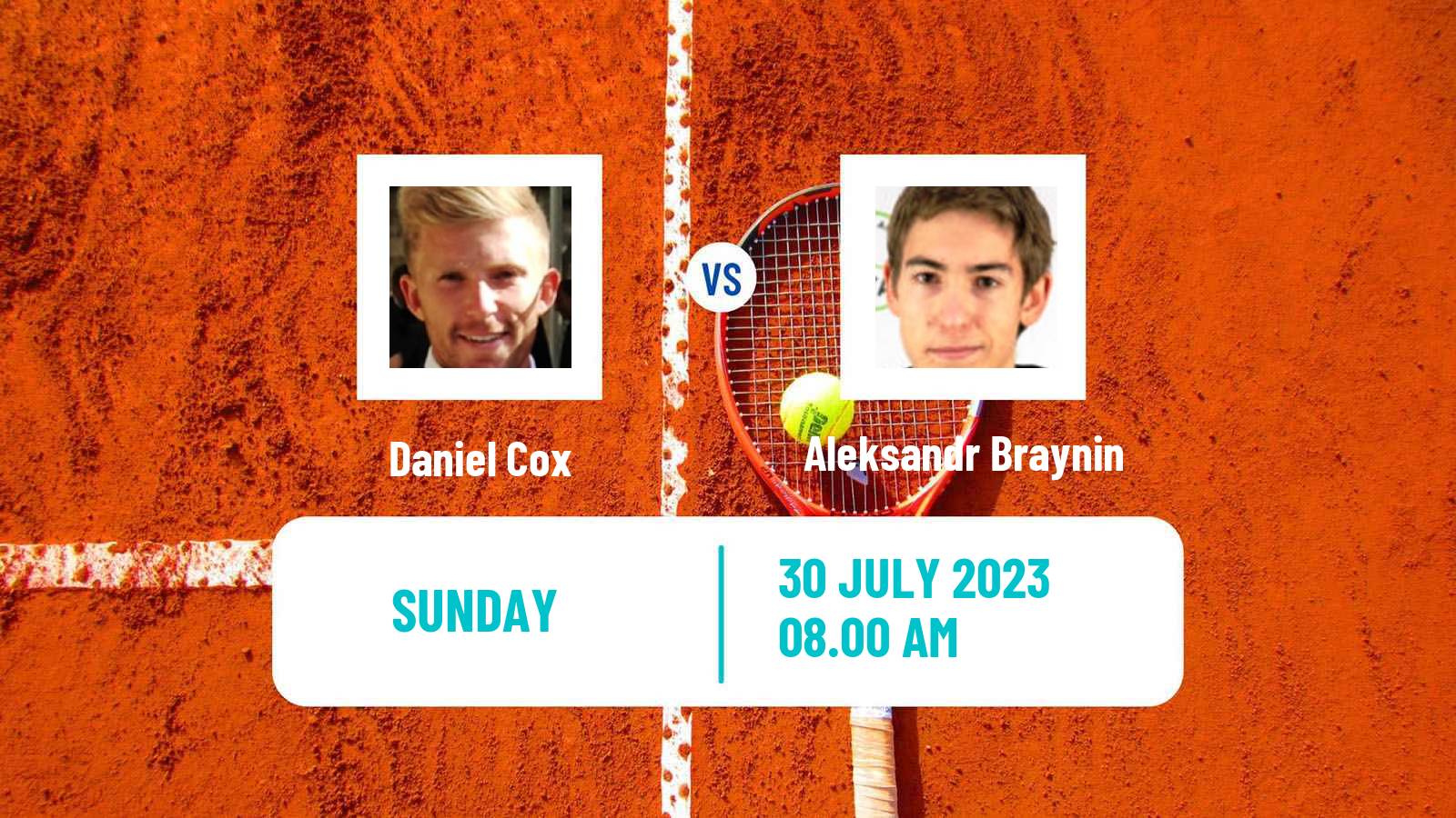Tennis Porto Challenger Men Daniel Cox - Aleksandr Braynin