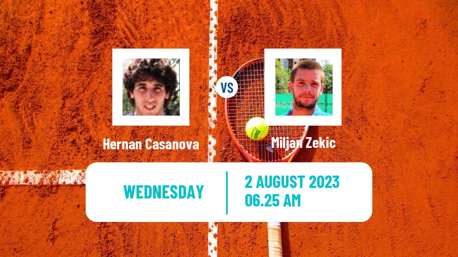 Tennis Liberec Challenger Men Hernan Casanova - Miljan Zekic