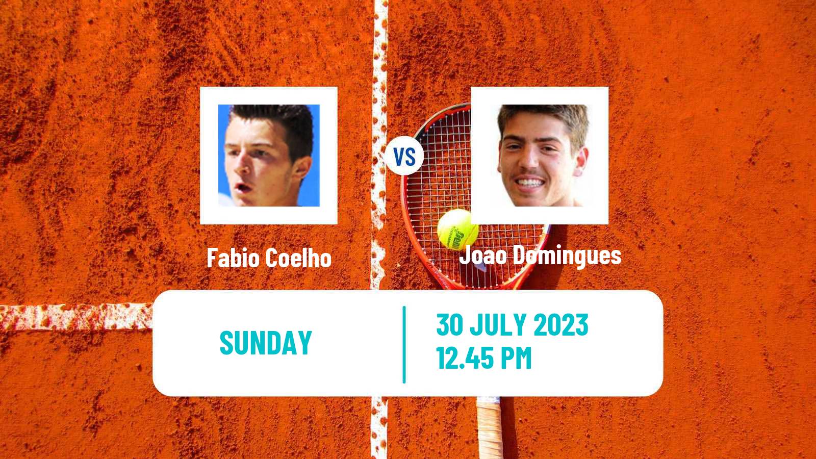 Tennis Porto Challenger Men Fabio Coelho - Joao Domingues