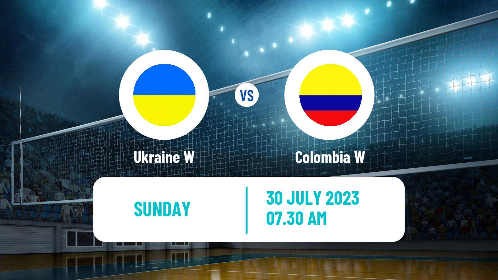 Volleyball Challenger Cup Volleyball Women Ukraine W - Colombia W