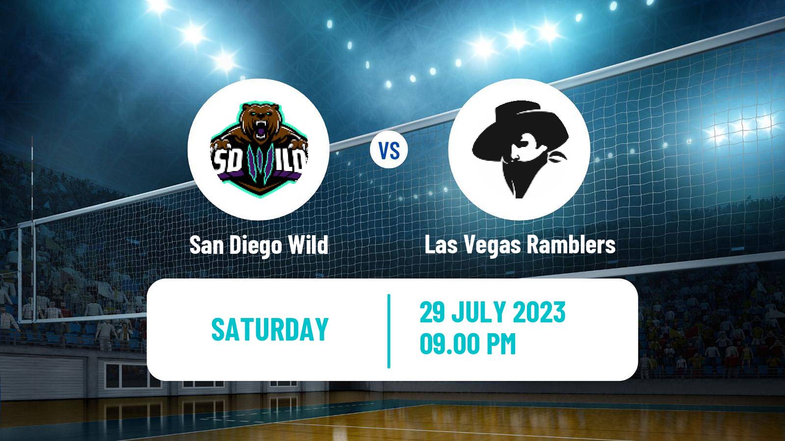 Volleyball NVA San Diego Wild - Las Vegas Ramblers