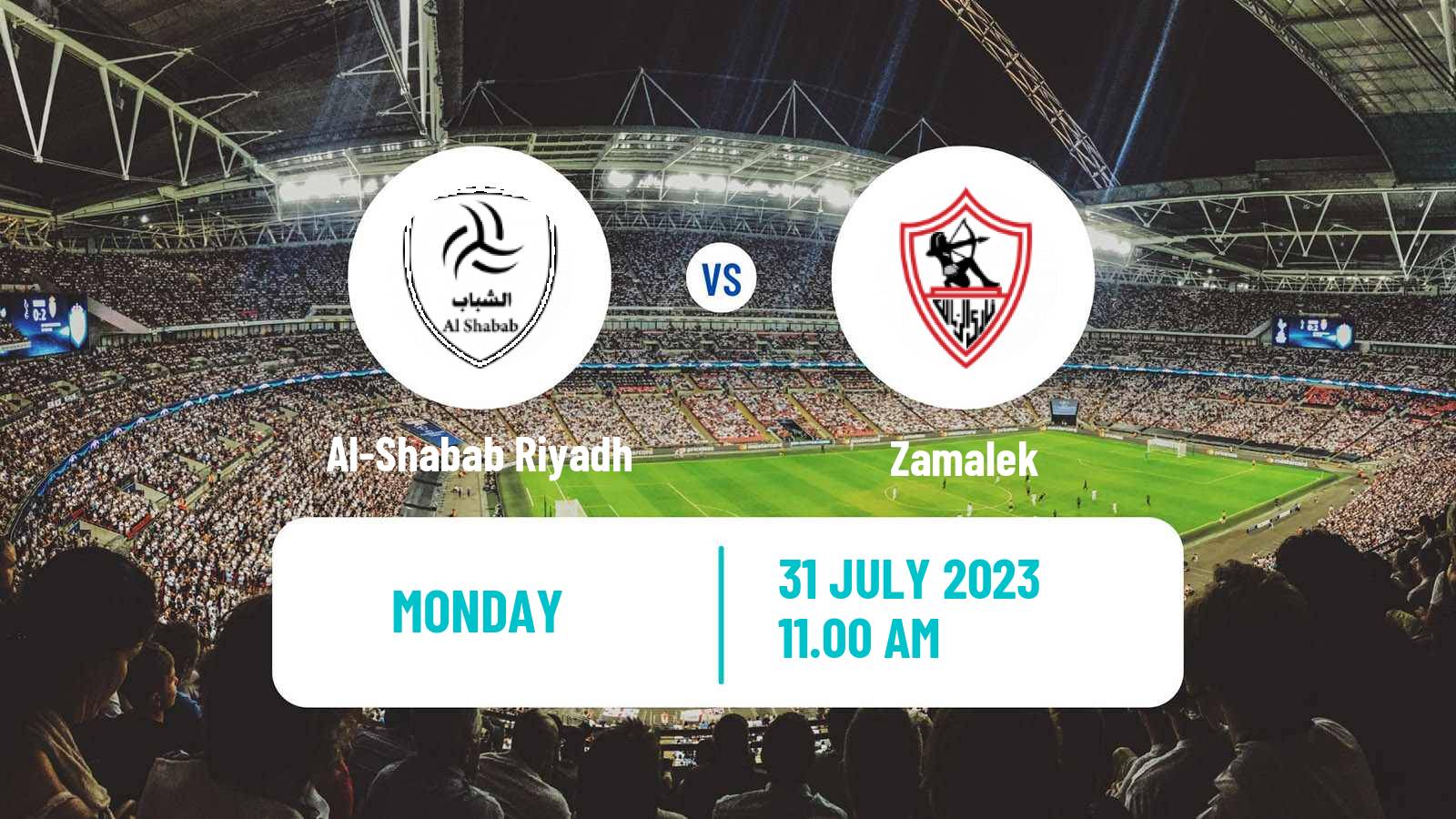 Soccer Arab Club Championship Cup Al-Shabab Riyadh - Zamalek