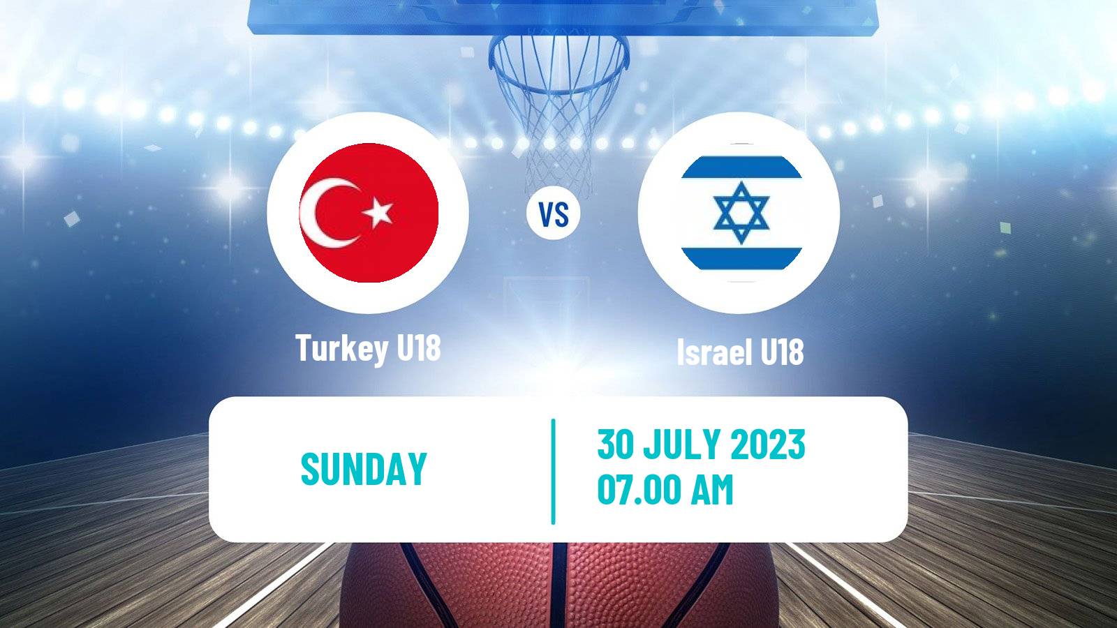 Basketball EuroBasket U18 Turkey U18 - Israel U18