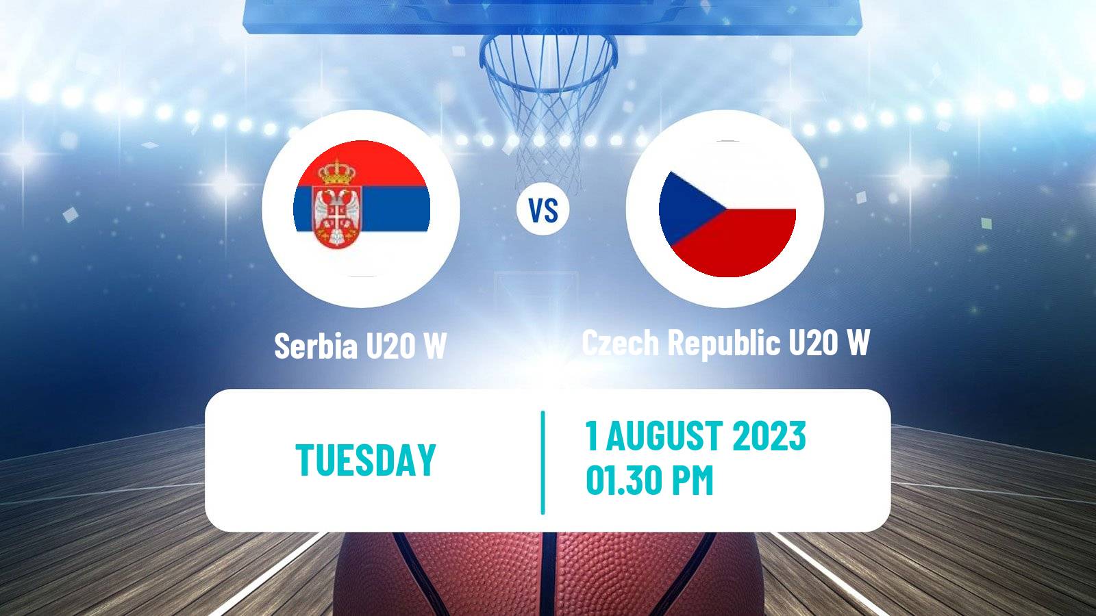 Basketball European Championship U20 Basketball Women Serbia U20 W - Czech Republic U20 W