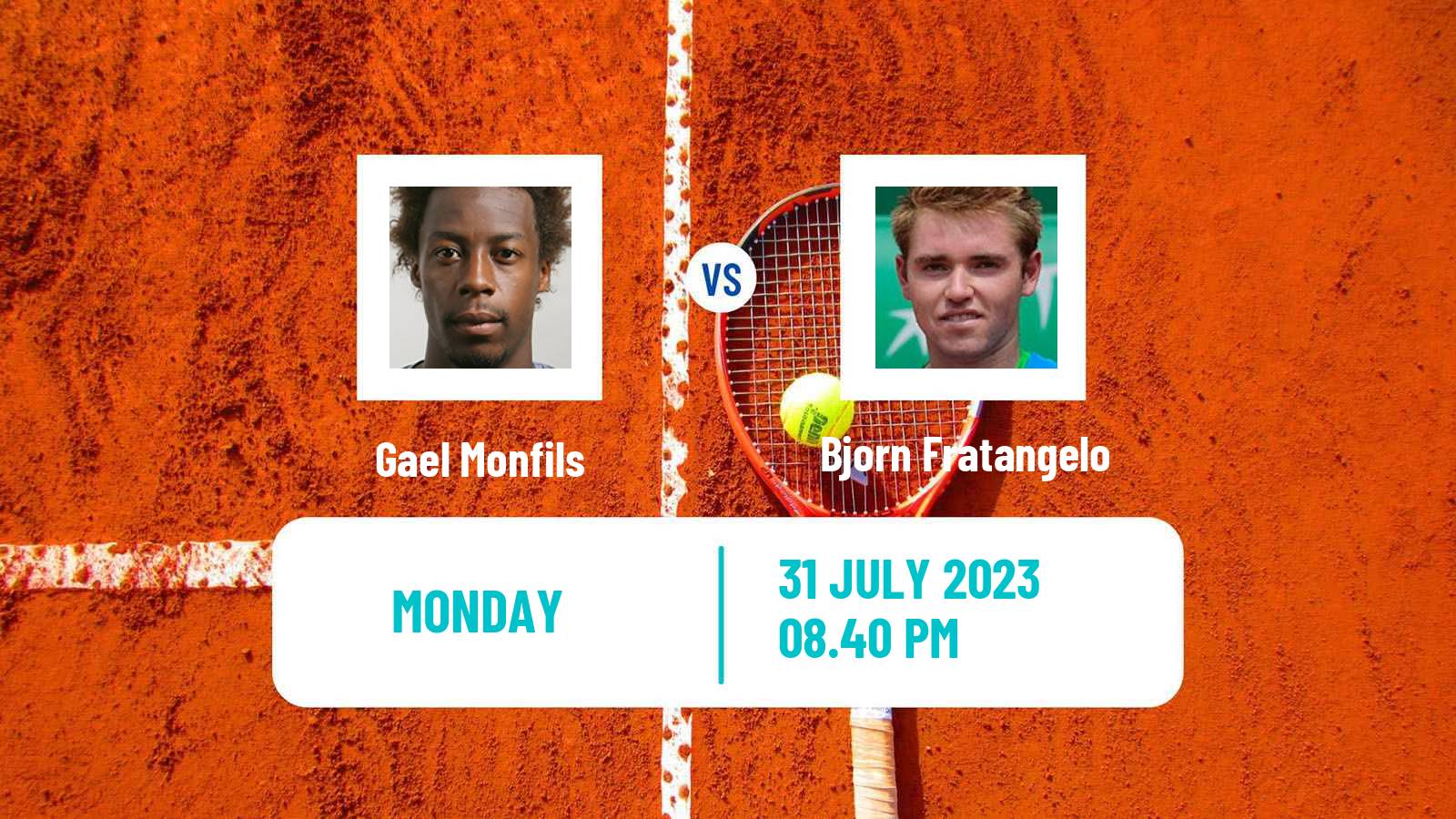 Tennis ATP Washington Gael Monfils - Bjorn Fratangelo