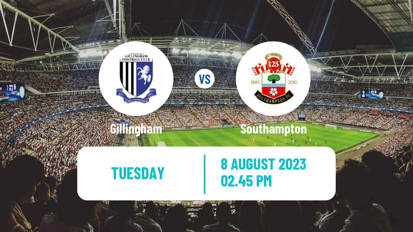 Soccer English League Cup Gillingham - Southampton