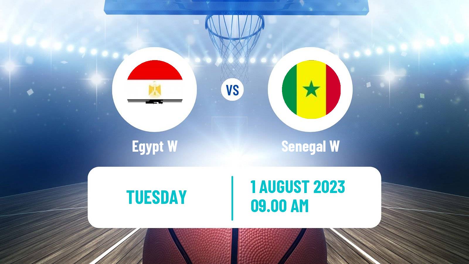 Basketball Afrobasket Women Egypt W - Senegal W