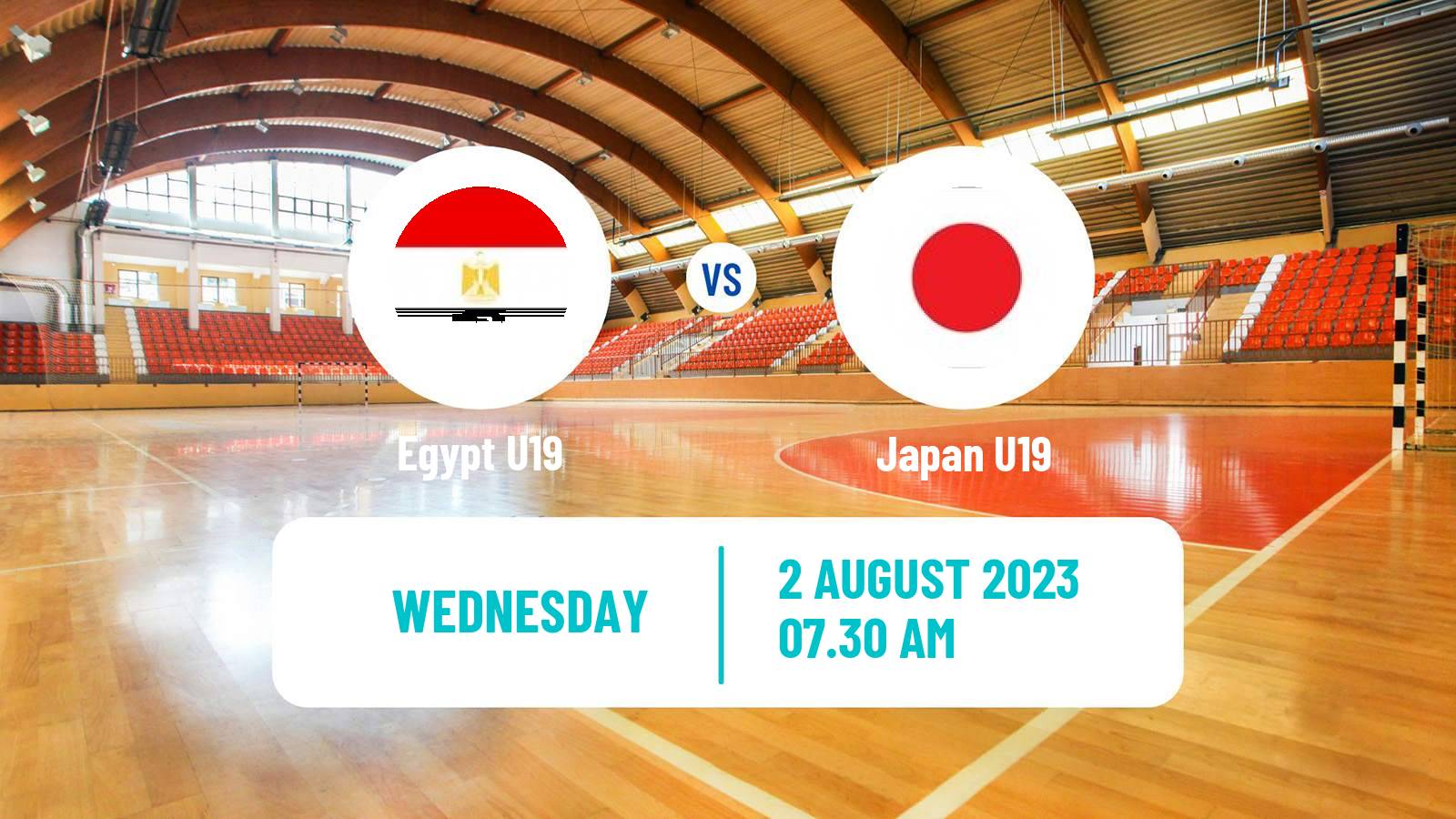 Handball World Championship U19 Handball Egypt U19 - Japan U19