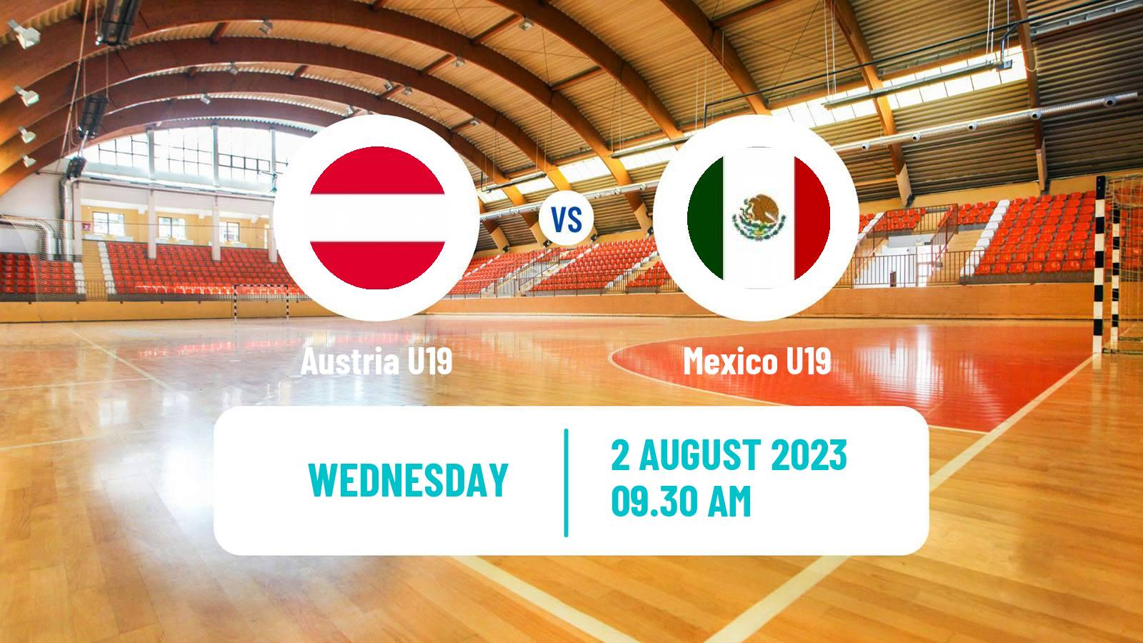 Handball World Championship U19 Handball Austria U19 - Mexico U19