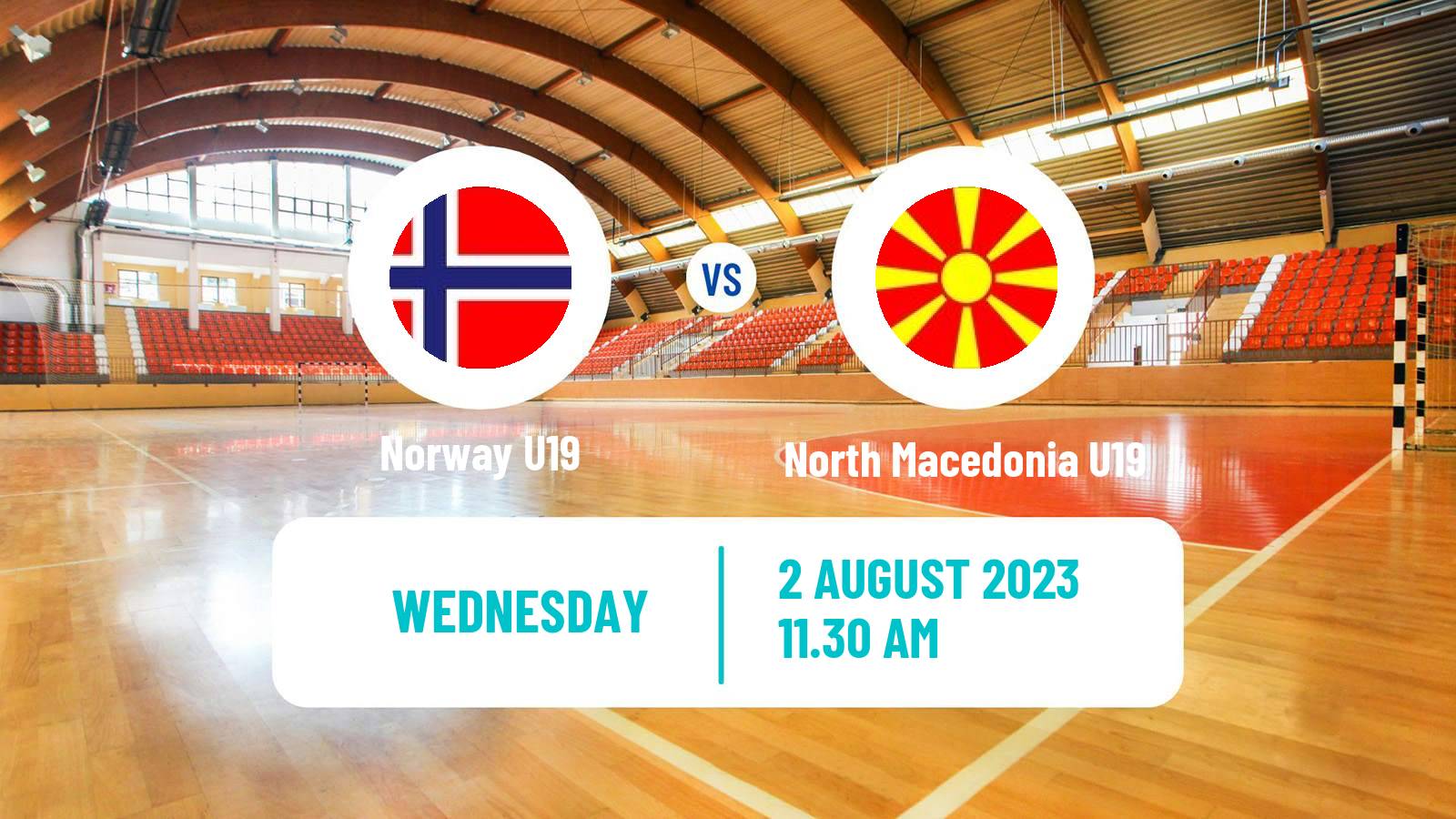 Handball World Championship U19 Handball Norway U19 - North Macedonia U19