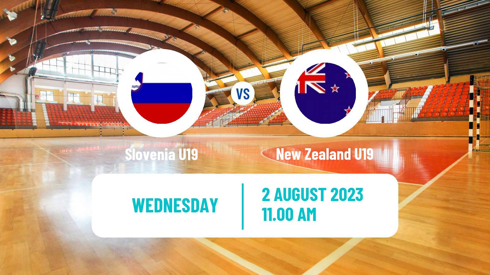 Handball World Championship U19 Handball Slovenia U19 - New Zealand U19