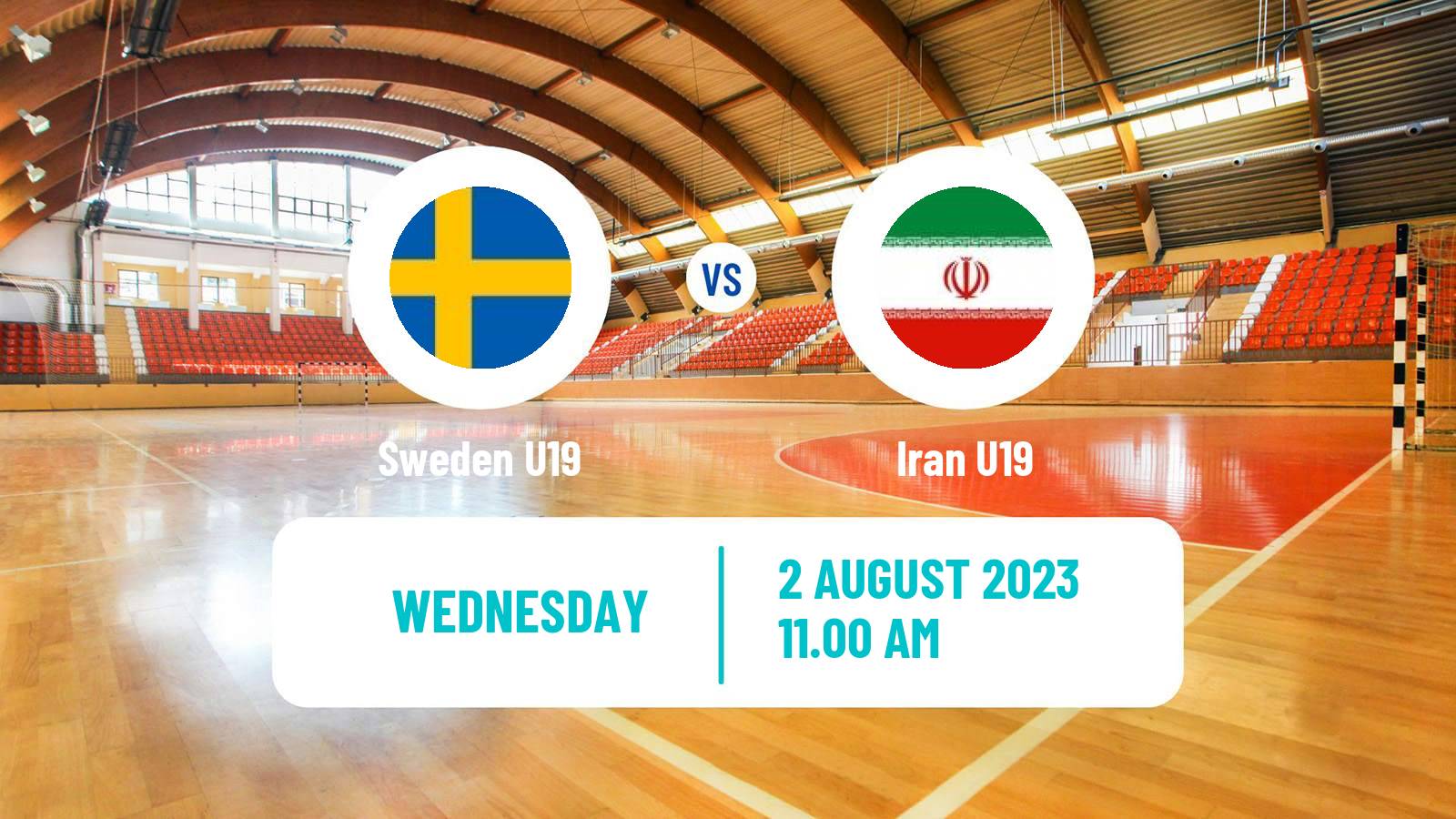 Handball World Championship U19 Handball Sweden U19 - Iran U19