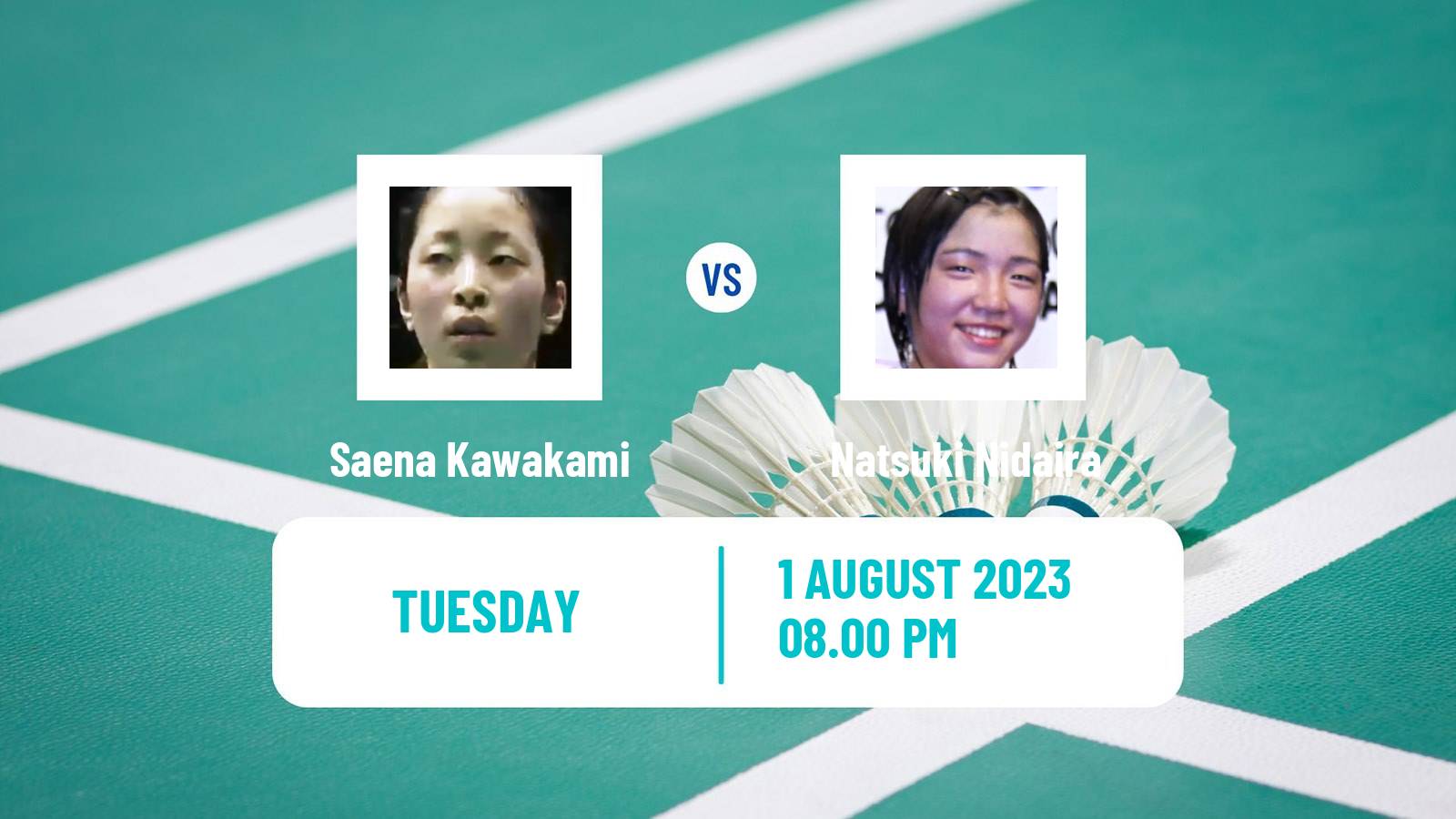 Badminton BWF World Tour Australian Open Women Saena Kawakami - Natsuki Nidaira