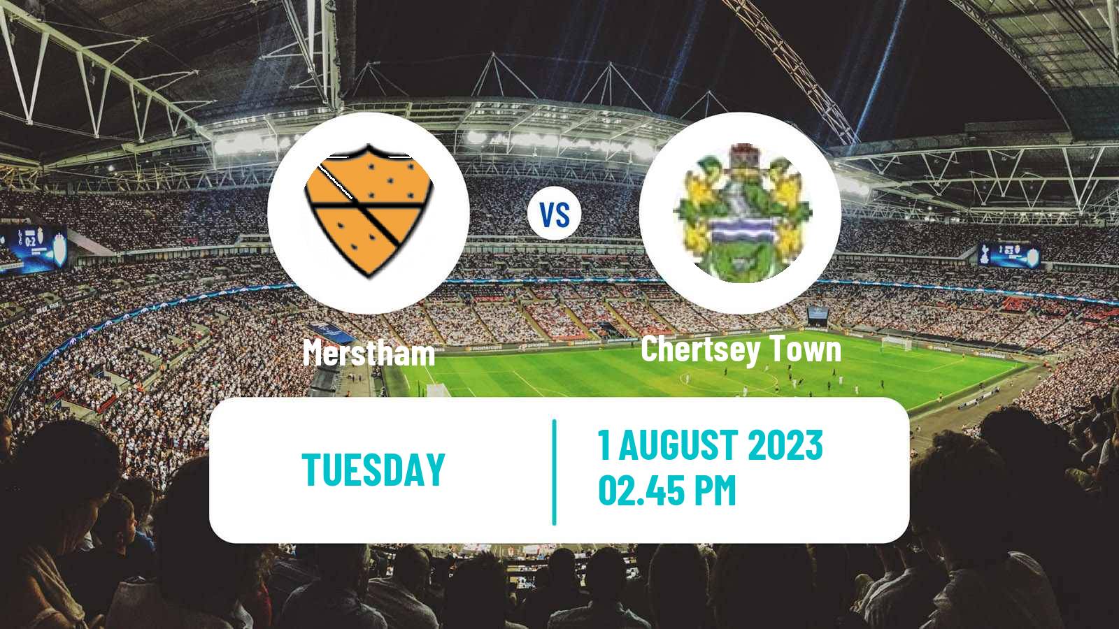 Soccer Club Friendly Merstham - Chertsey Town