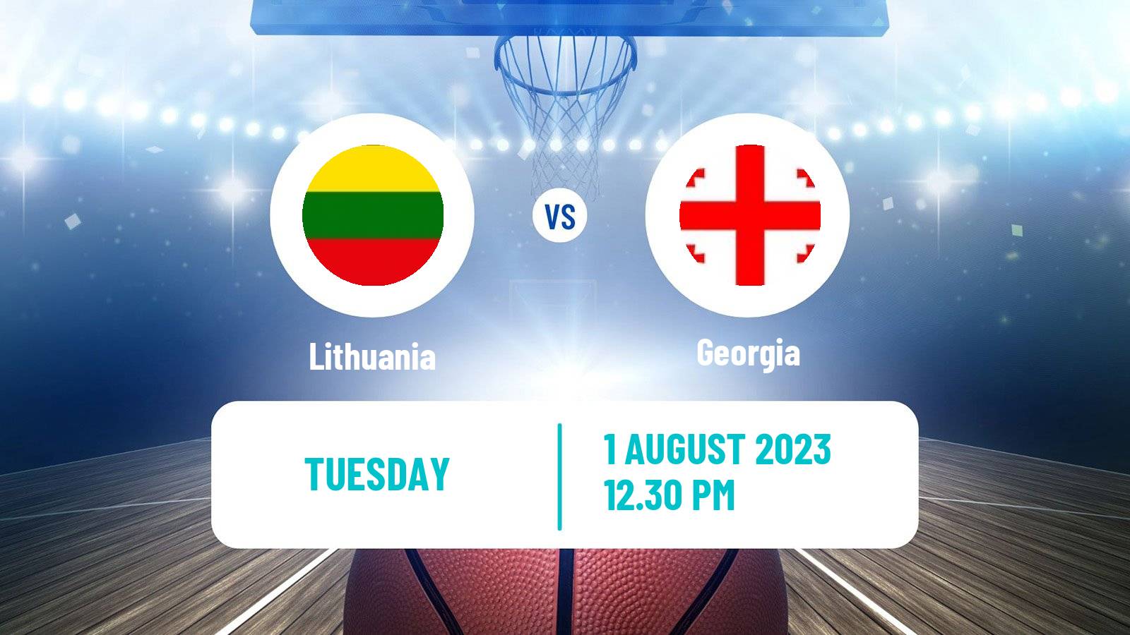 Basketball Friendly International Basketball Lithuania - Georgia