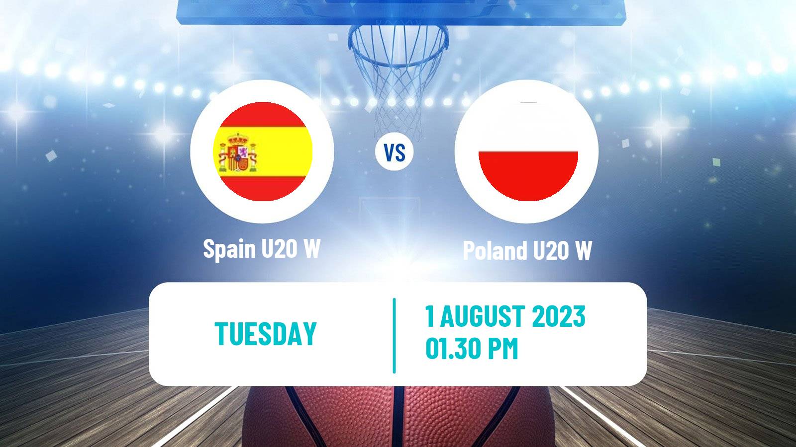 Basketball European Championship U20 Basketball Women Spain U20 W - Poland U20 W