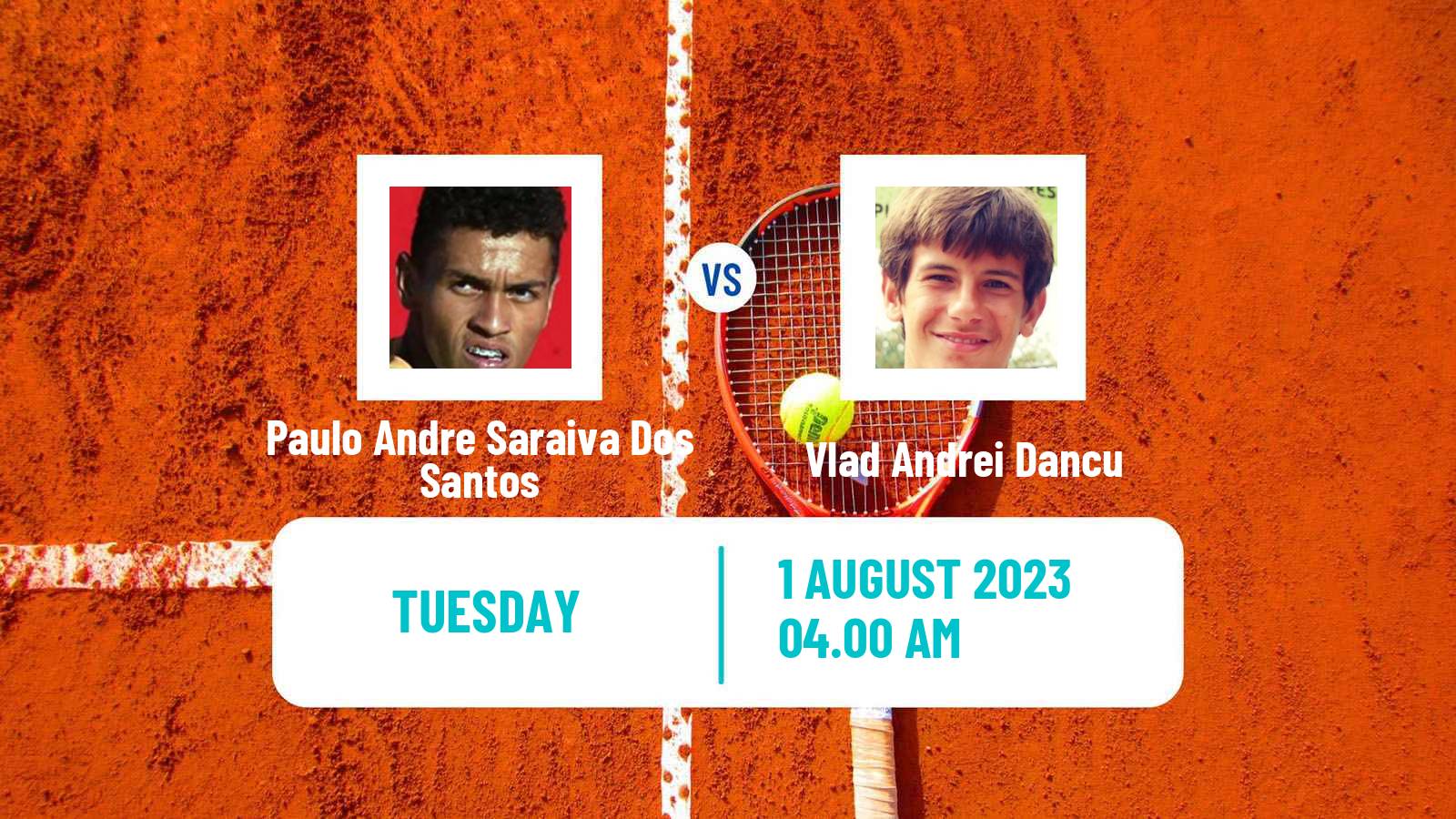 Tennis ITF M25 Pitesti Men 2023 Paulo Andre Saraiva Dos Santos - Vlad Andrei Dancu