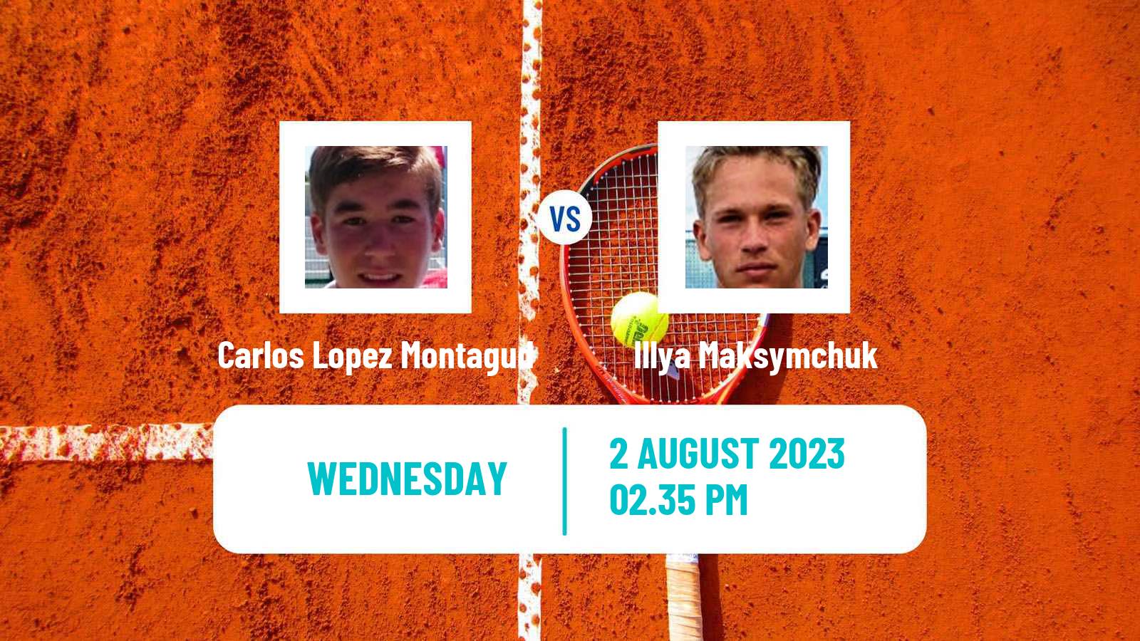 Tennis ITF M15 Xativa Men Carlos Lopez Montagud - Illya Maksymchuk
