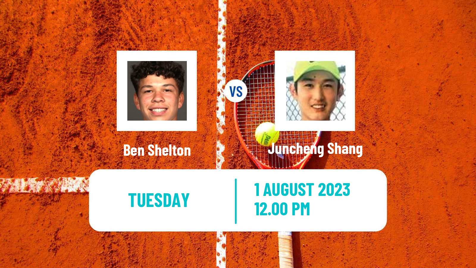 Tennis ATP Washington Ben Shelton - Juncheng Shang