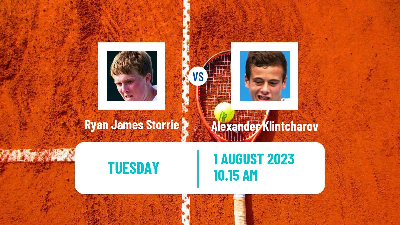 Tennis ITF M25 Roehampton 3 Men Ryan James Storrie - Alexander Klintcharov