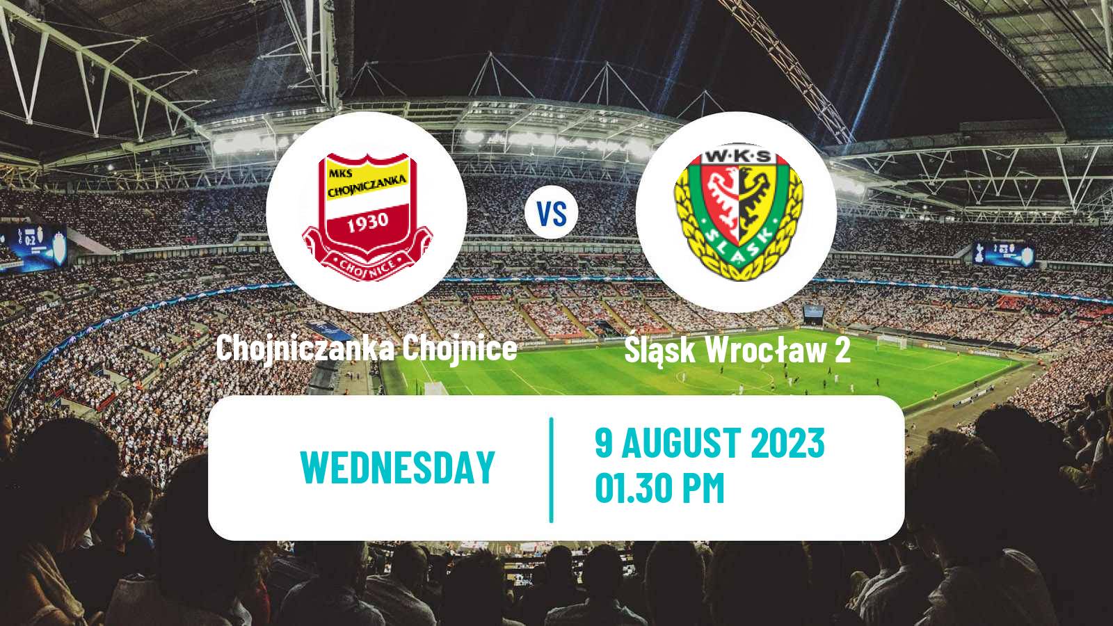 Soccer Polish Cup Chojniczanka Chojnice - Śląsk Wrocław 2