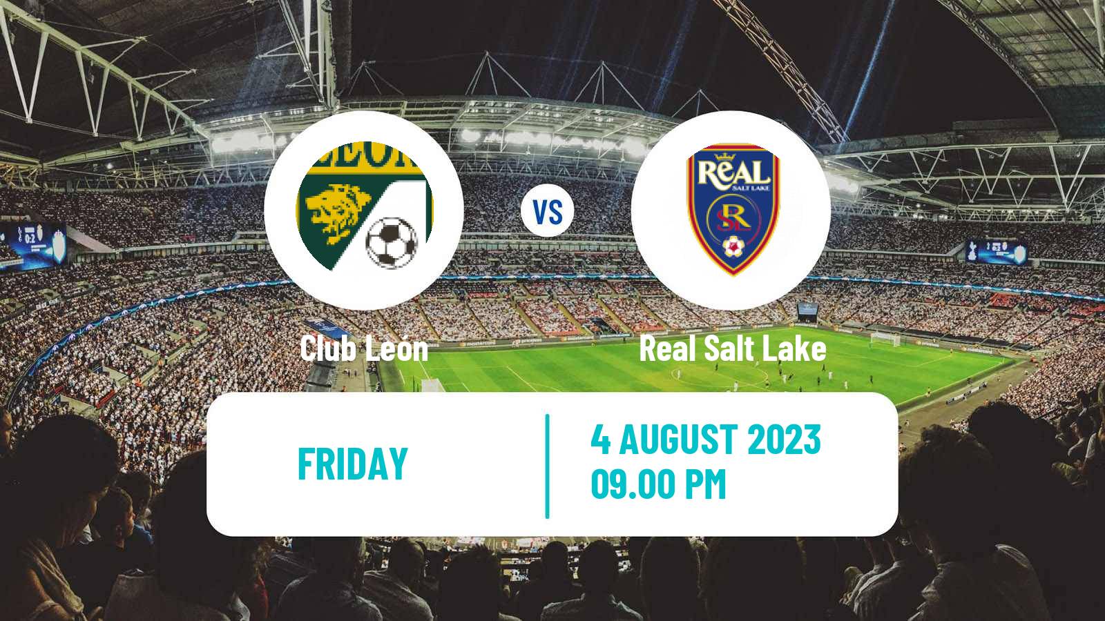 Soccer CONCACAF League Cup Club León - Real Salt Lake
