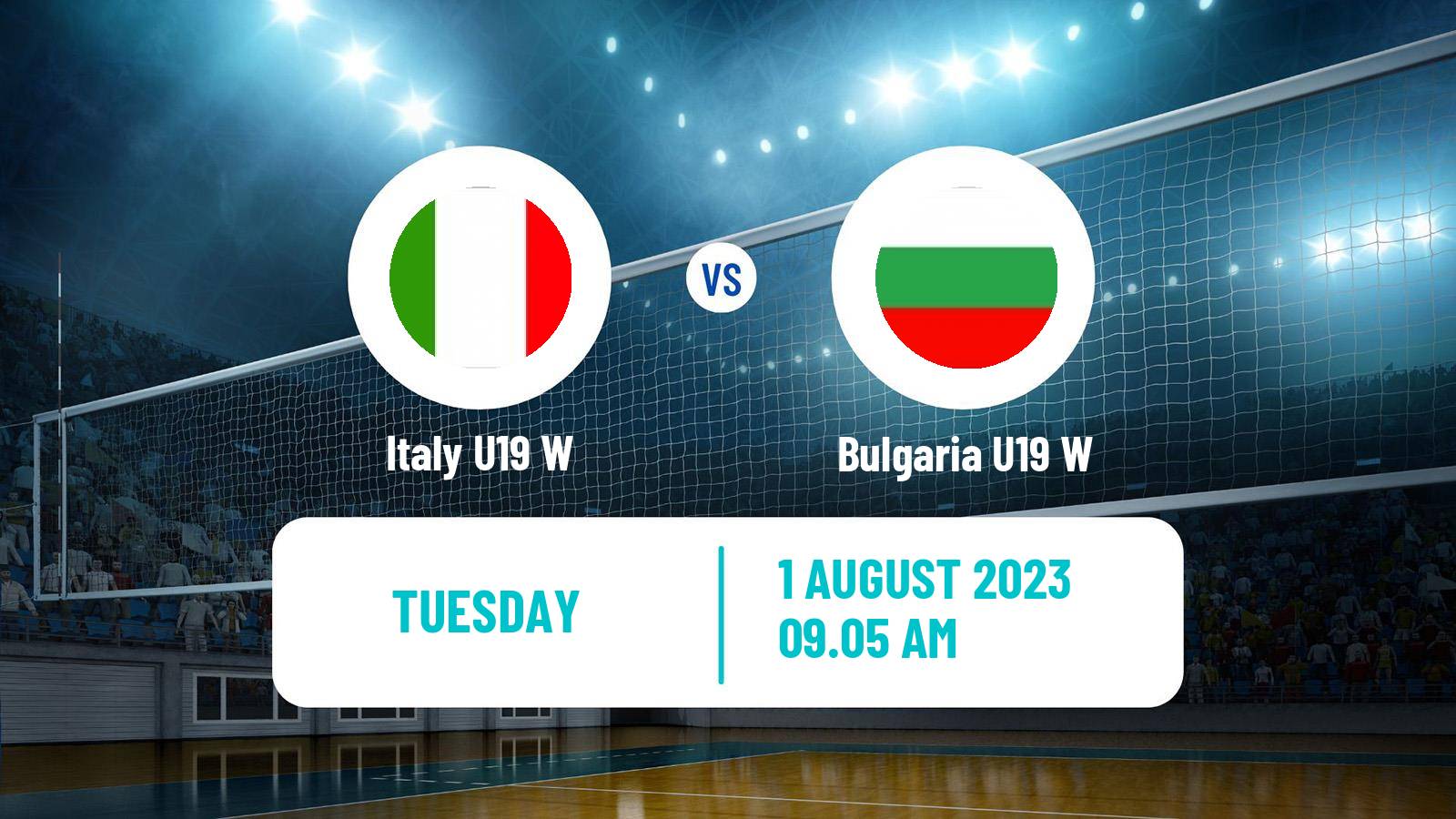 Volleyball World Championship U19 Volleyball Women Italy U19 W - Bulgaria U19 W