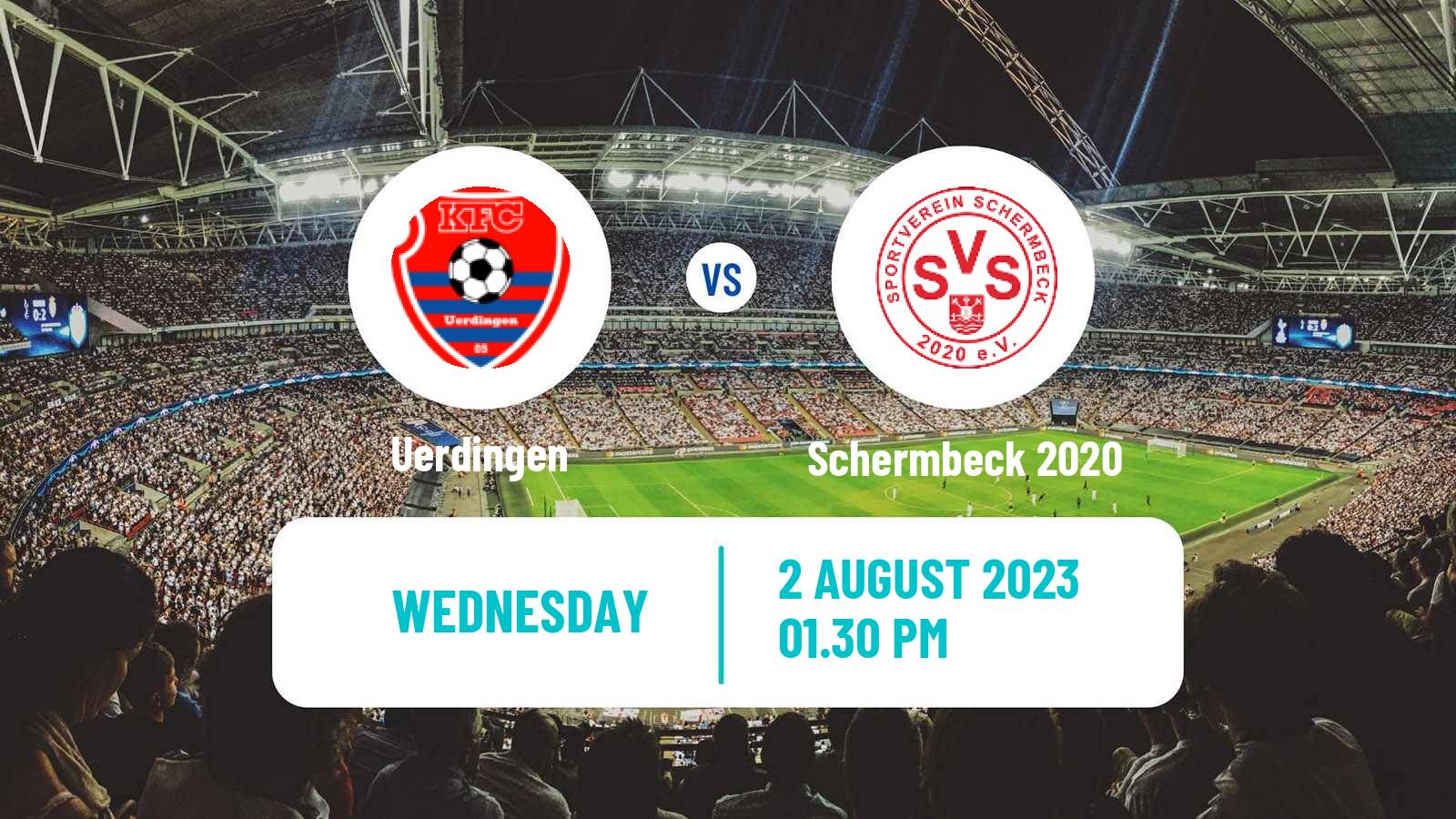 Soccer Club Friendly Uerdingen - Schermbeck 2020