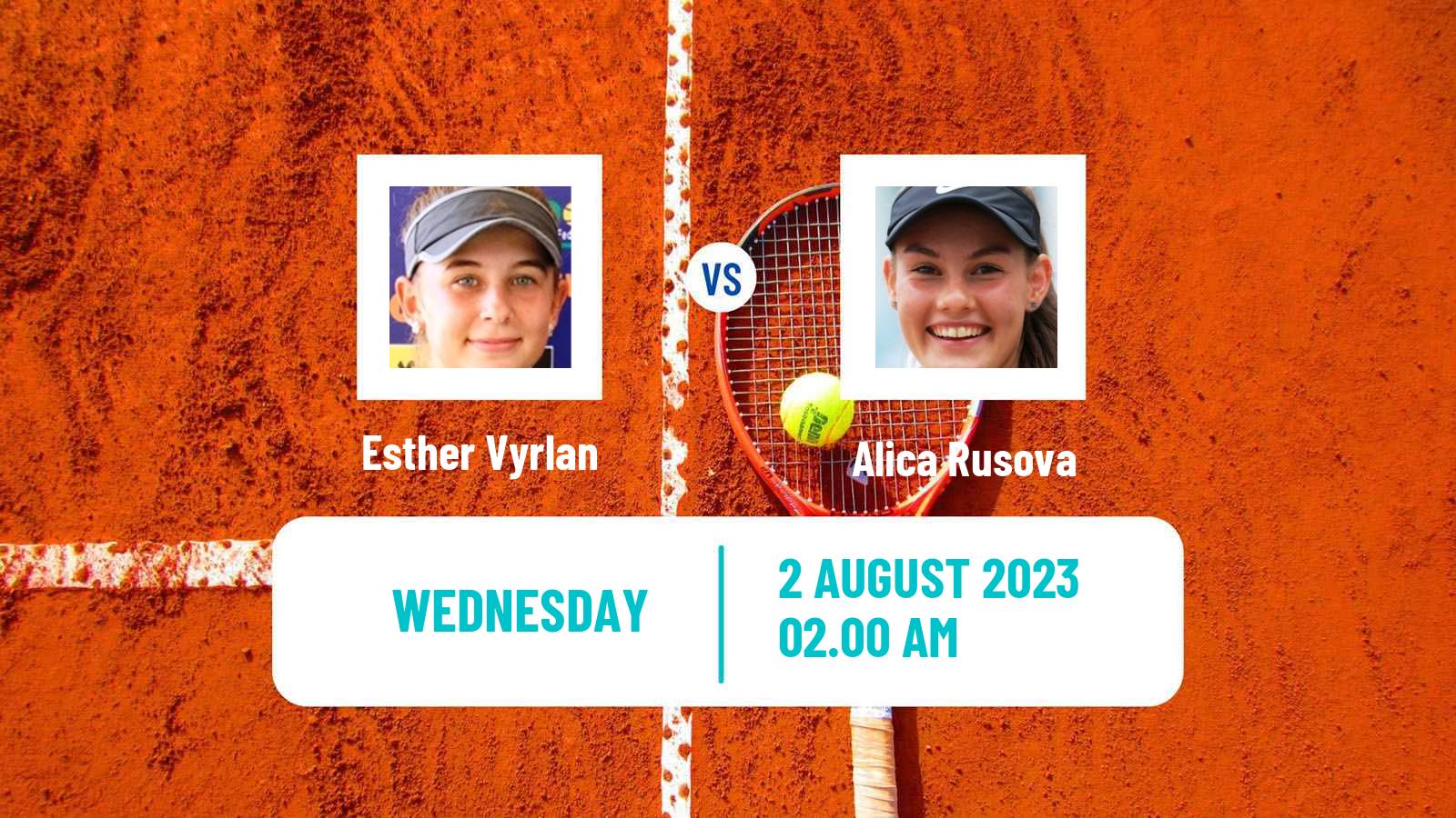 Tennis ITF W15 Tbilisi Women Esther Vyrlan - Alica Rusova