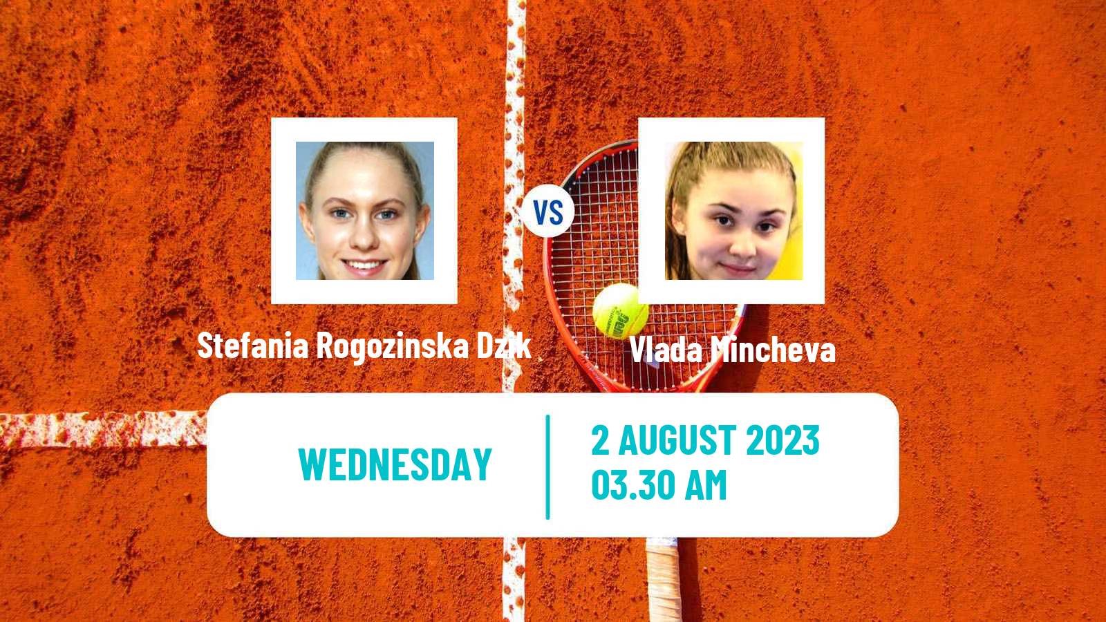 Tennis ITF W15 Tbilisi Women Stefania Rogozinska Dzik - Vlada Mincheva