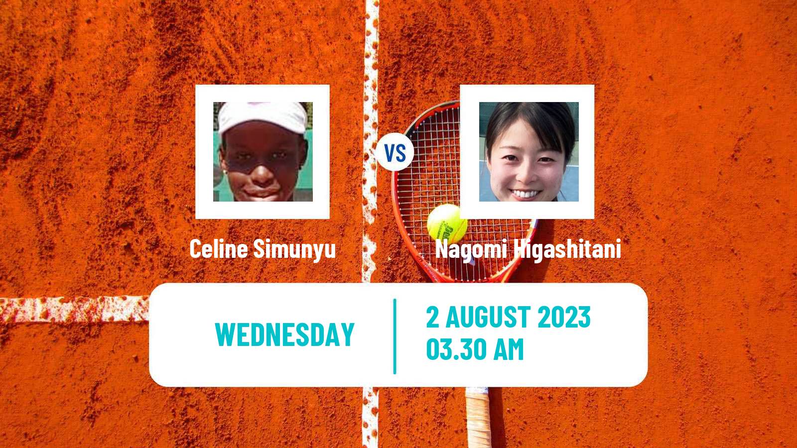 Tennis ITF W15 Tbilisi Women Celine Simunyu - Nagomi Higashitani