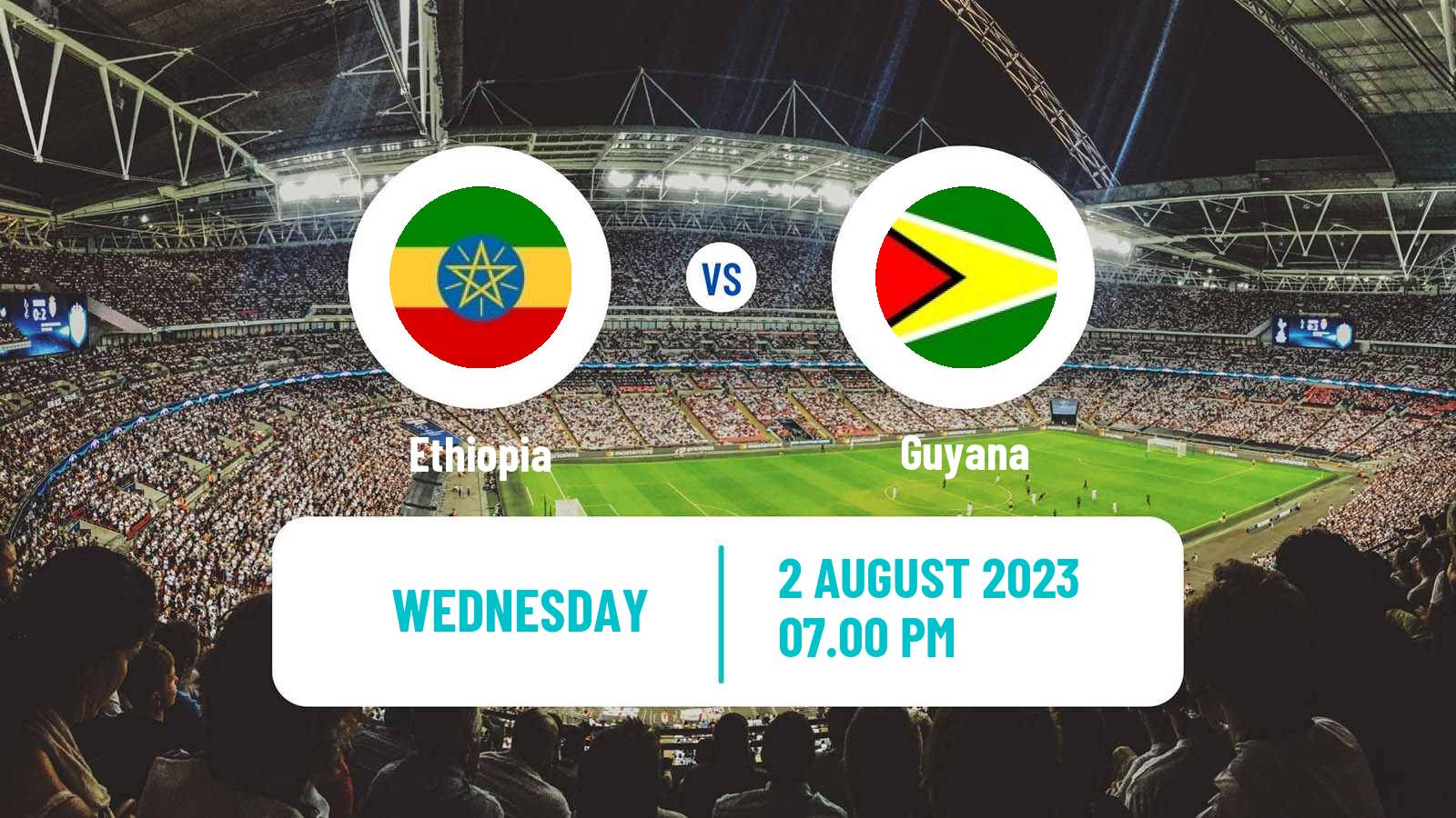 Soccer Friendly Ethiopia - Guyana