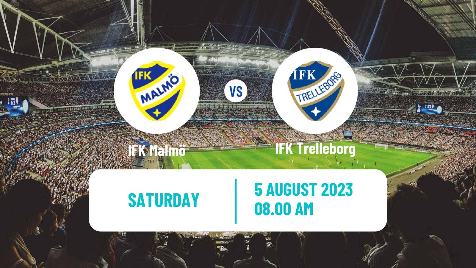Soccer Swedish Division 2 - Södra Götaland IFK Malmö - IFK Trelleborg