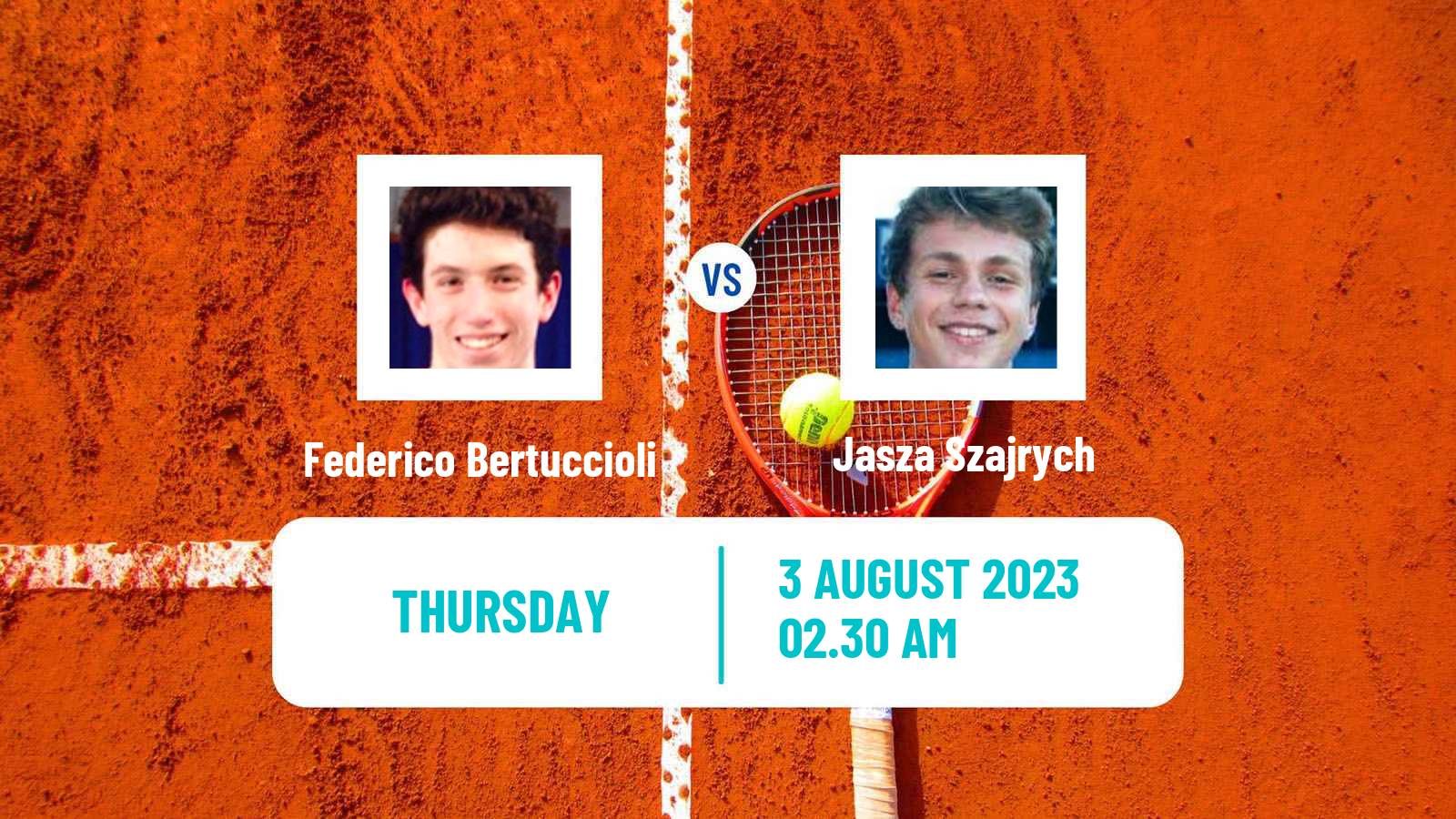 Tennis ITF M15 Hyvinkaa Men Federico Bertuccioli - Jasza Szajrych