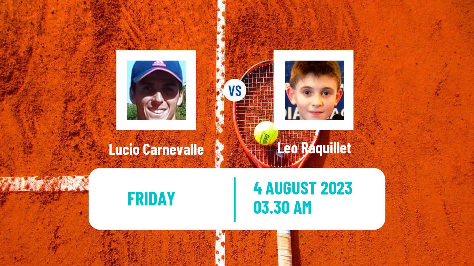 Tennis ITF M15 Hyvinkaa Men Lucio Carnevalle - Leo Raquillet