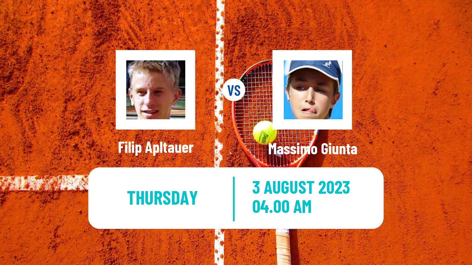 Tennis ITF M15 Hyvinkaa Men Filip Apltauer - Massimo Giunta