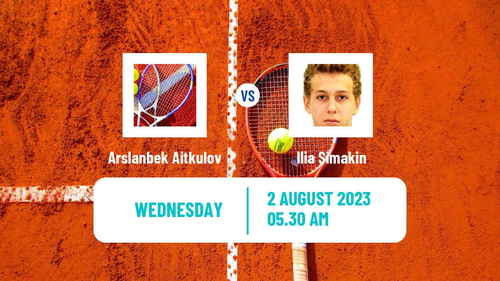 Tennis ITF M25 Astana Men Arslanbek Aitkulov - Ilia Simakin