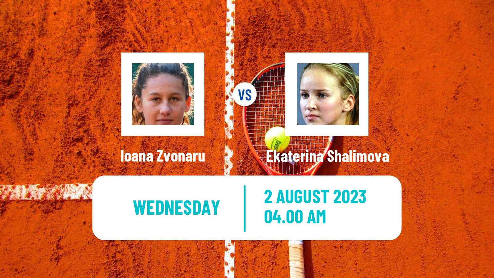 Tennis ITF W15 Monastir 26 Women Ioana Zvonaru - Ekaterina Shalimova