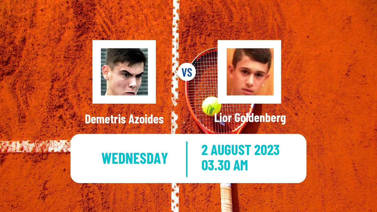 Tennis ITF M15 Raanana Men Demetris Azoides - Lior Goldenberg