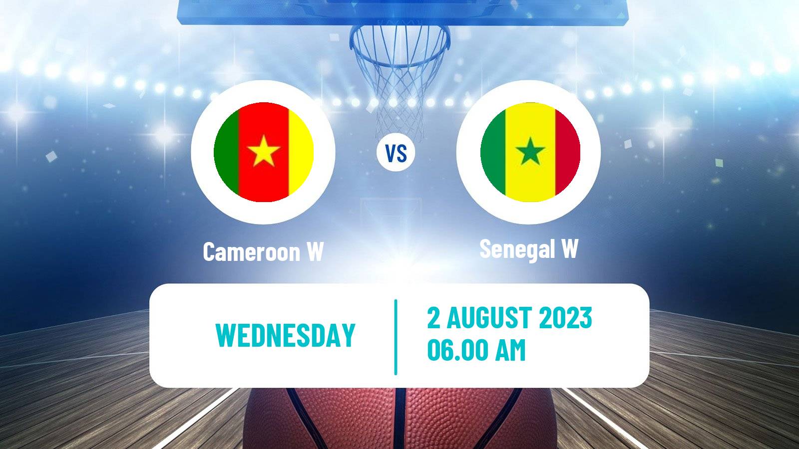 Basketball Afrobasket Women Cameroon W - Senegal W