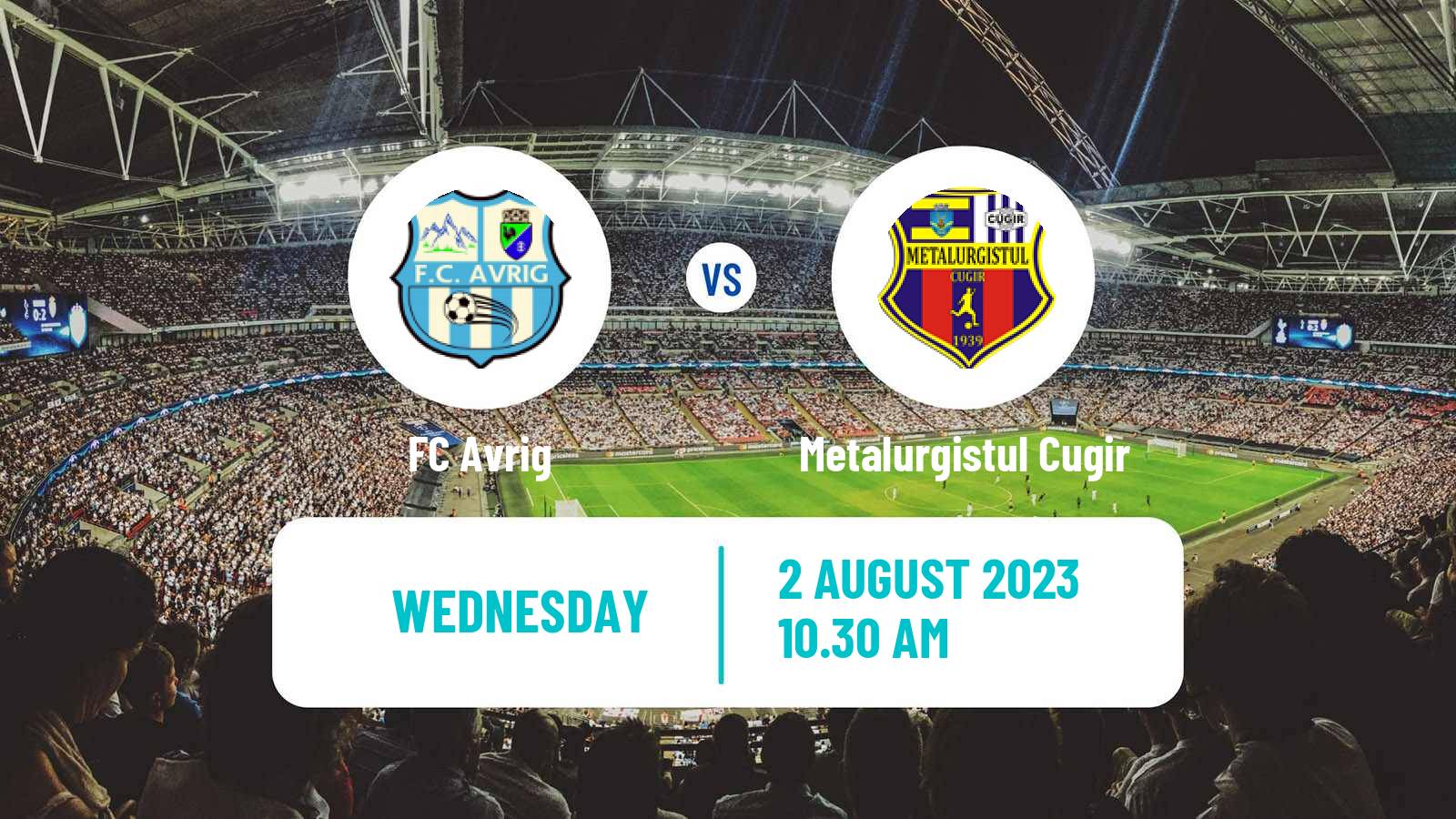 Soccer Romanian Cup Avrig - Metalurgistul Cugir