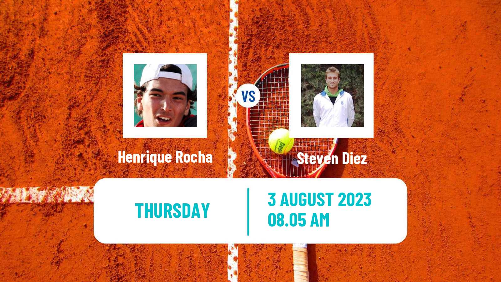 Tennis Porto Challenger Men Henrique Rocha - Steven Diez