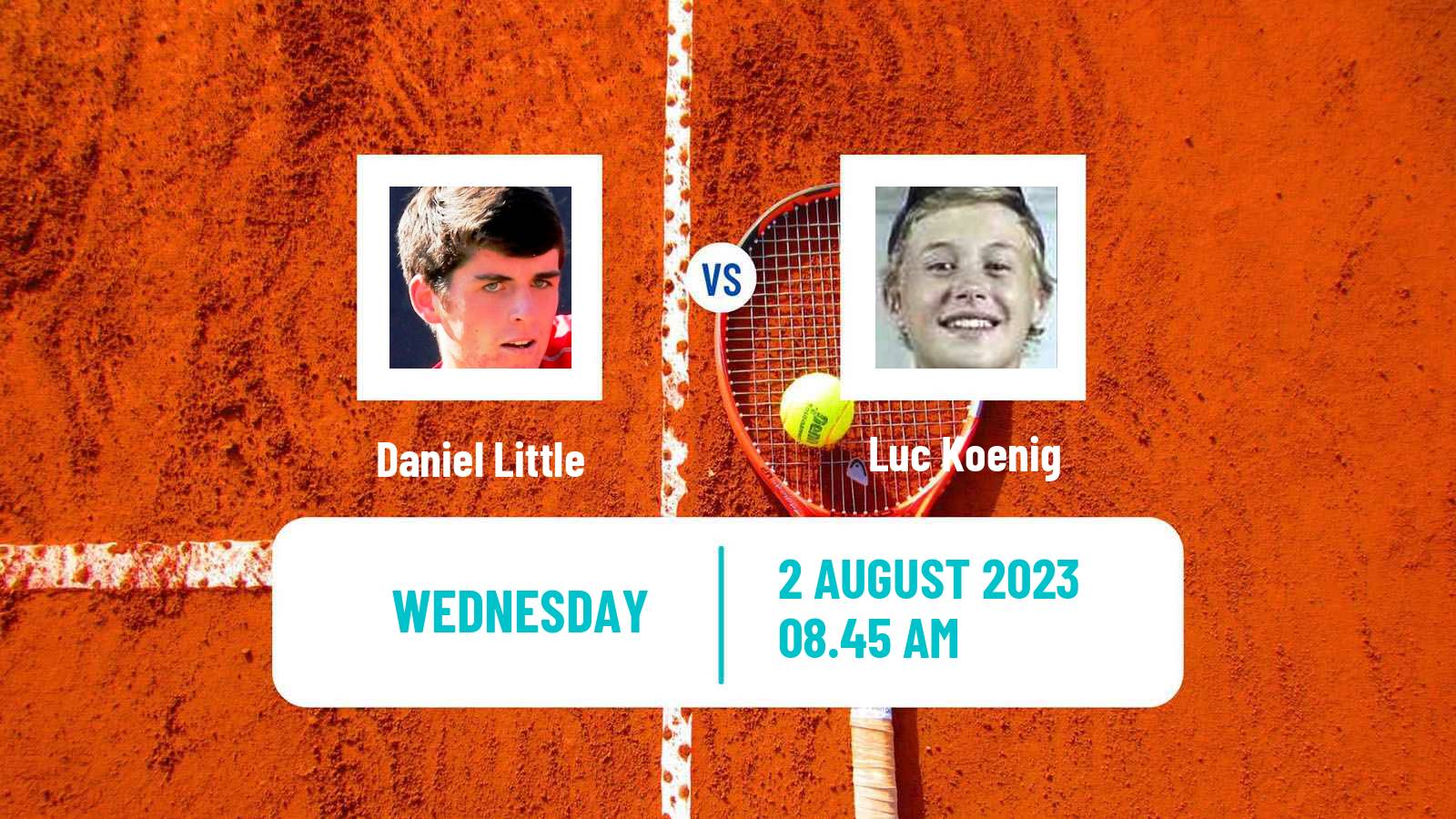 Tennis ITF M25 Roehampton 2 Men Daniel Little - Luc Koenig