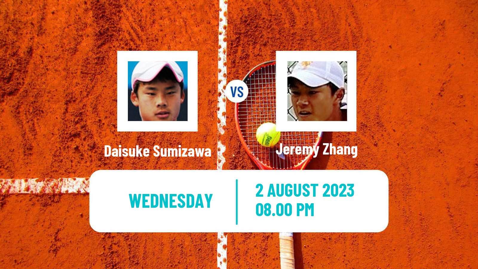 Tennis ITF M15 Caloundra 2 Men Daisuke Sumizawa - Jeremy Zhang