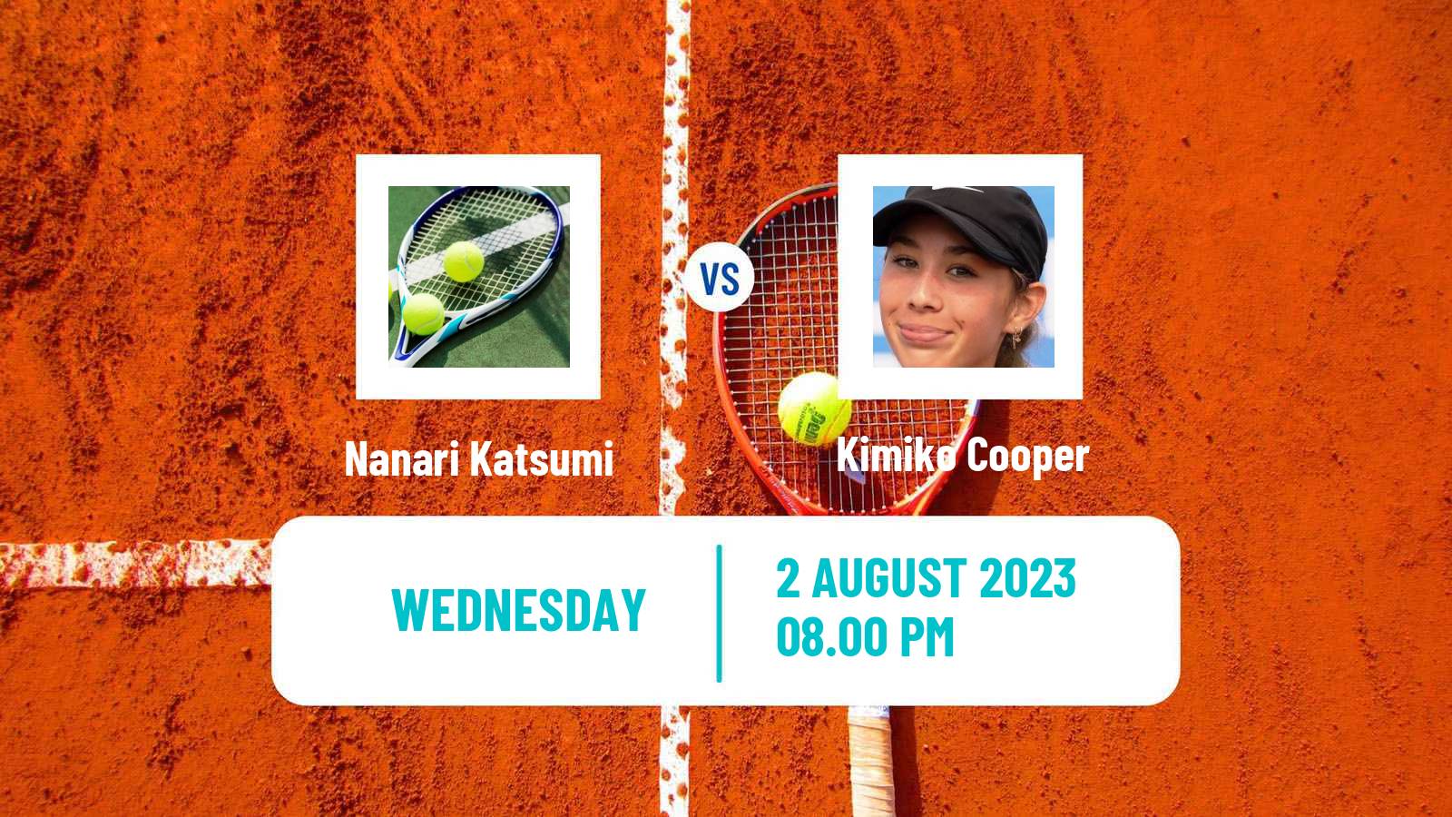 Tennis ITF W15 Caloundra 2 Women Nanari Katsumi - Kimiko Cooper