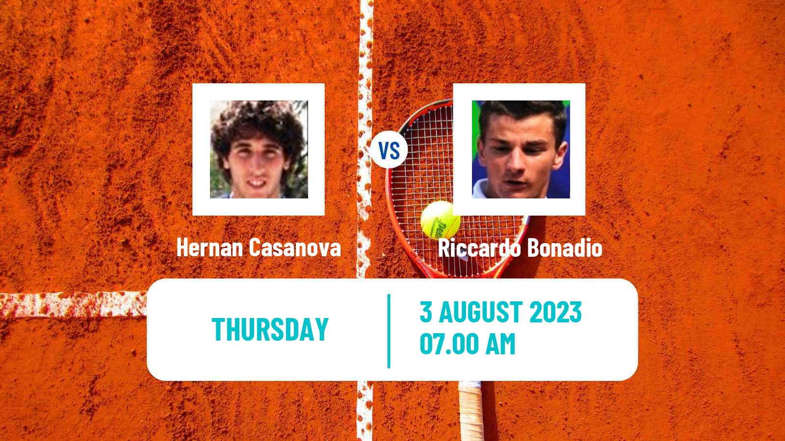 Tennis Liberec Challenger Men Hernan Casanova - Riccardo Bonadio