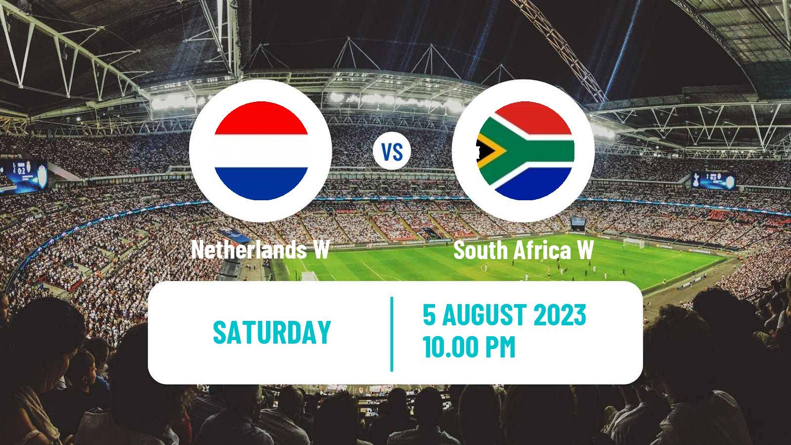 Soccer FIFA World Cup Women Netherlands W - South Africa W