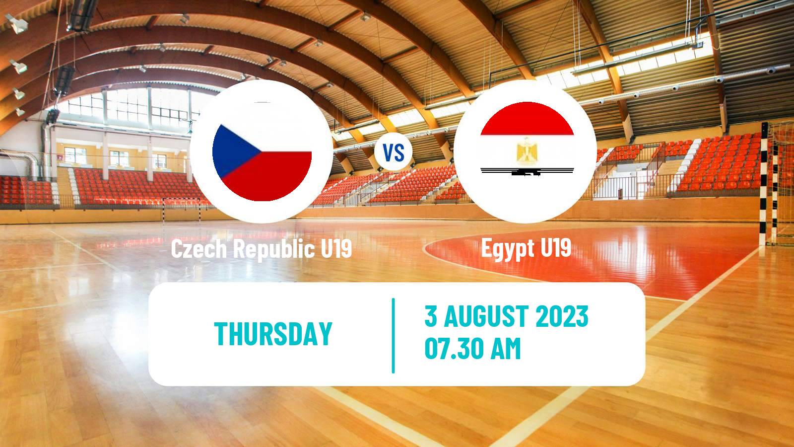 Handball World Championship U19 Handball Czech Republic U19 - Egypt U19