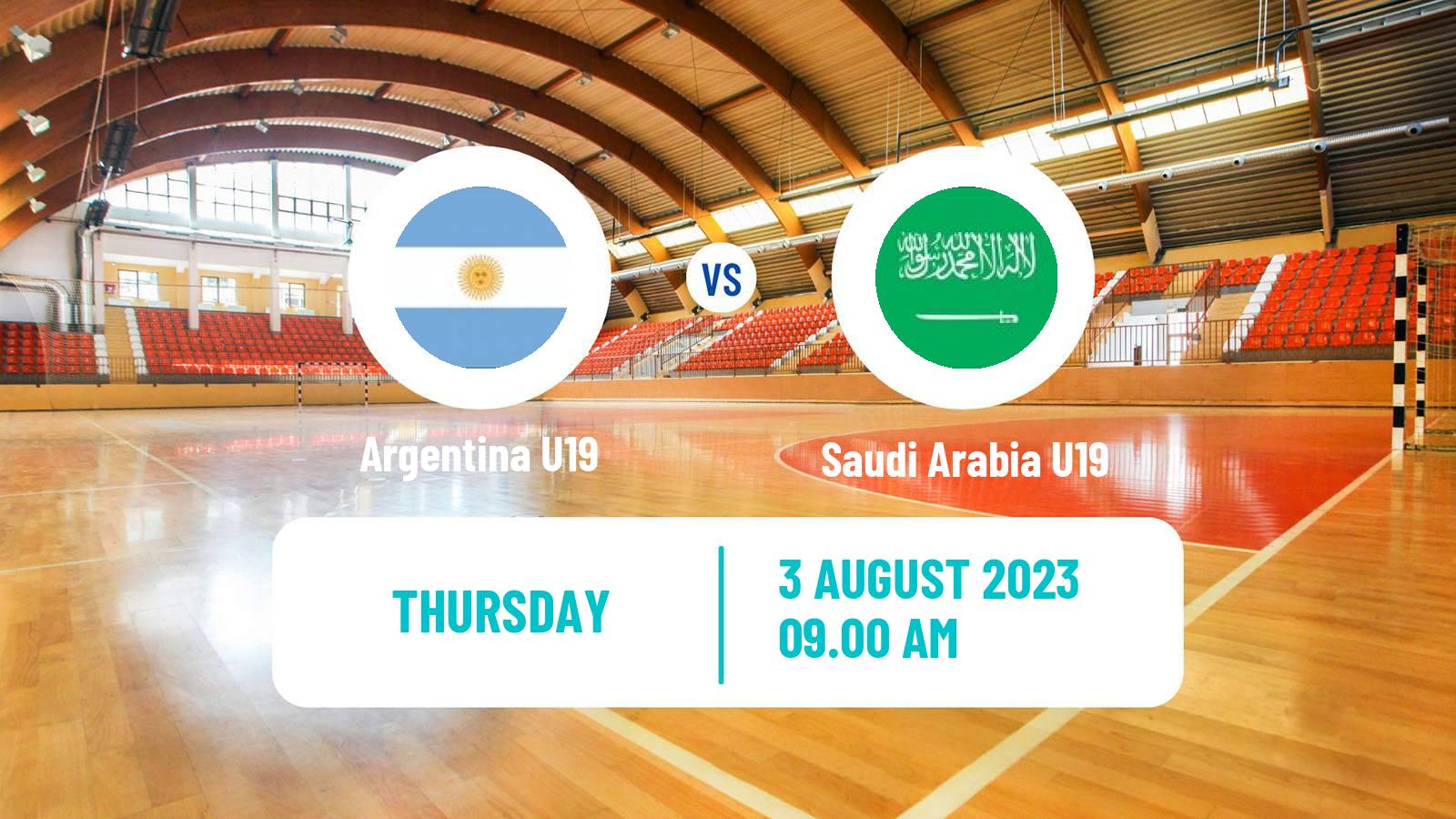 Handball World Championship U19 Handball Argentina U19 - Saudi Arabia U19